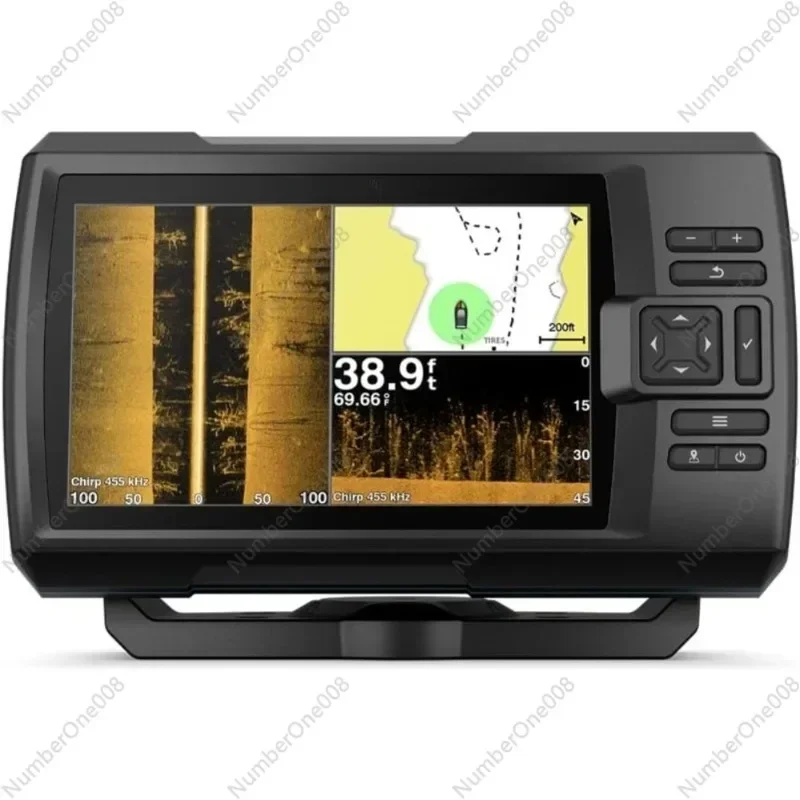 Fish Finder Gps - Striker 7SV（トランスデューサー付き）、7インチGPS魚群探知機（Chirp Traditional、ClearVu、SideVuスキャニングソナートランスデューサー搭載）