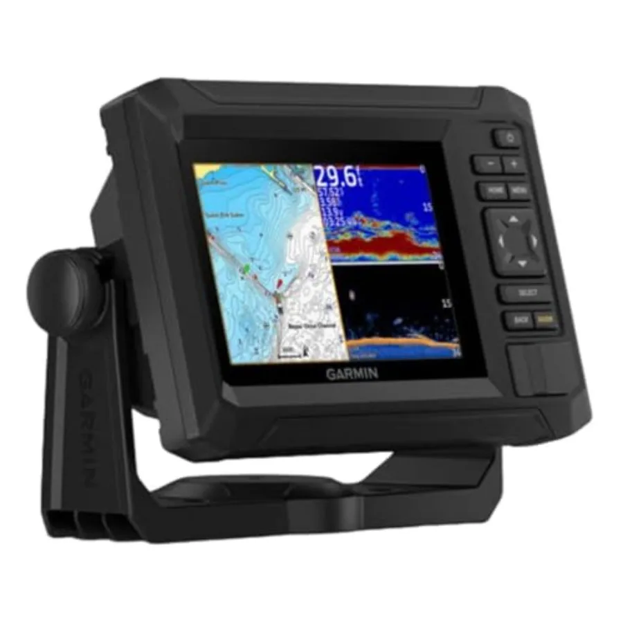 Fish Finder Transducer - ECHOMAP UHD2 53CV チャートプロッター/魚群探知機（米国内陸地図およびGT20-TM搭載）[010-02590-51] | 5キー式ディスプレイ、GT20-TMトランスデューサー、Navionics