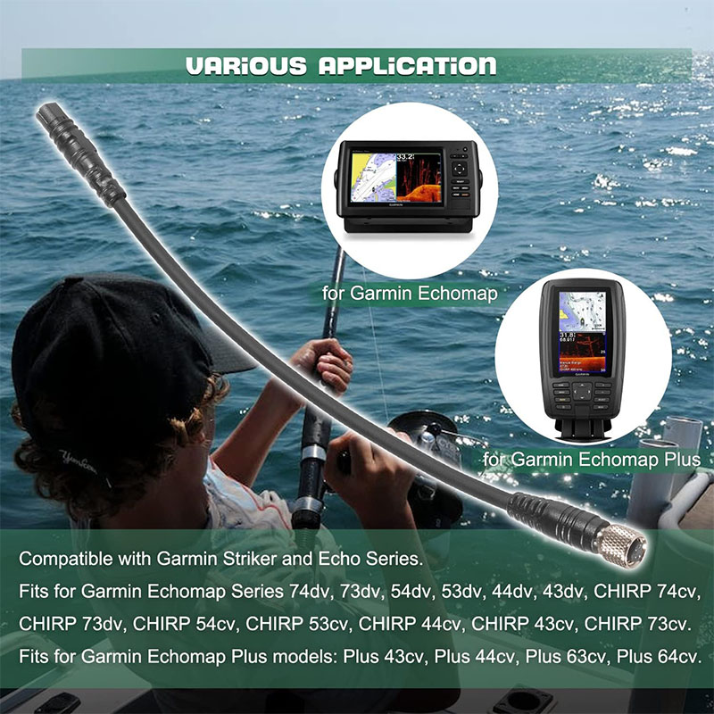 1852072 ‎ MKR-US2-12 ユニバーサルソナー - Fish Finder Cable のレビューと価格