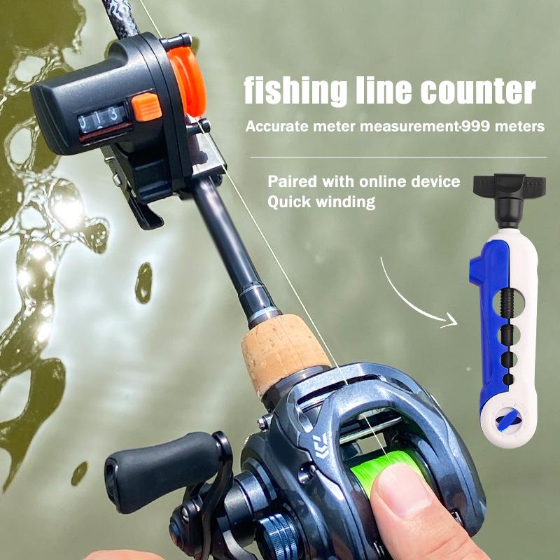 0-999M 釣り糸カウンター深さ長さ測定ツールポータブル釣 - Fishing Depth Finder のレビューと価格