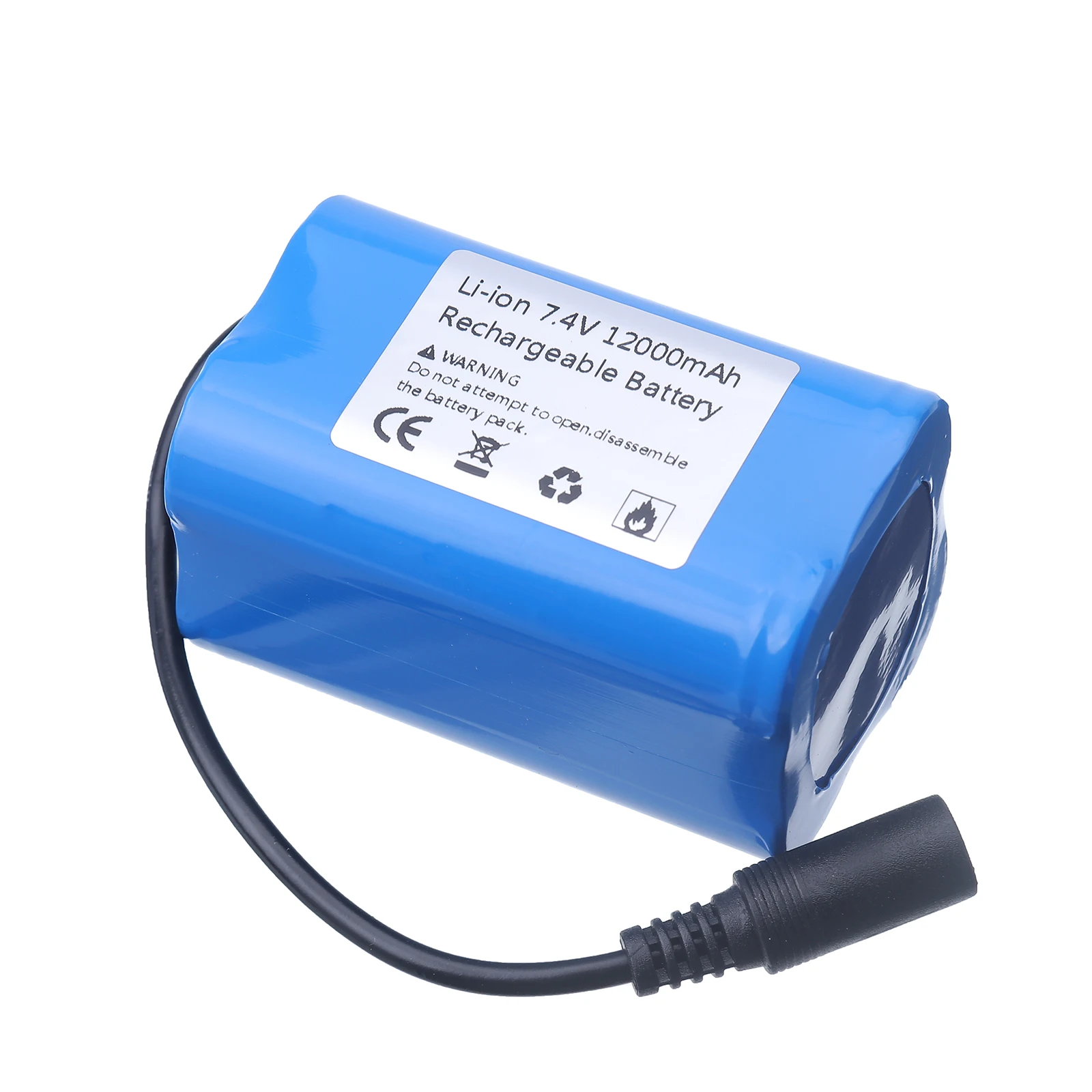 7.4V 12000mAh バッテリー USB充電器付き T - Fish Finder Charger のレビューと価格